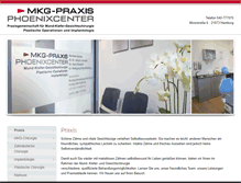 Tablet Screenshot of mkg-phoenix.de